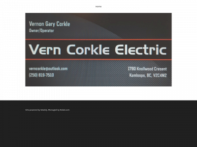 www.verncorkleelectric.com snapshot