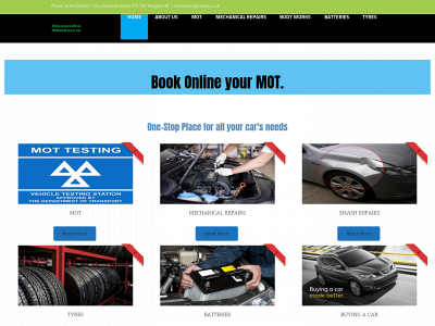 alexandramotors.com snapshot