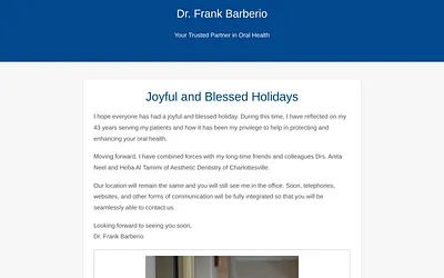 drbarberio.com snapshot