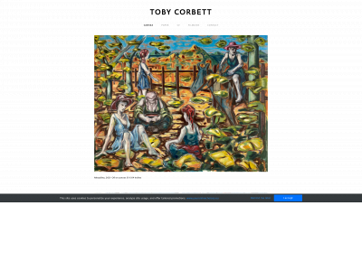 www.tobycorbettart.com snapshot