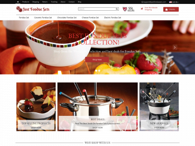 justfonduesets.com snapshot
