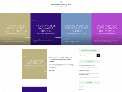 sustainablefashionbyraya.com snapshot