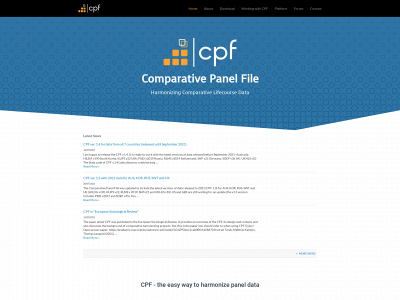 cpfdata.com snapshot