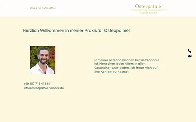 www.osteopathie-binsack.de snapshot