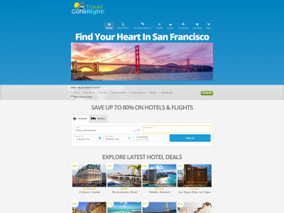 travelgoneright.com snapshot