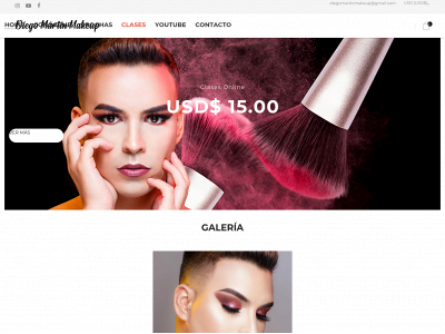 diegomartinmakeup.com snapshot