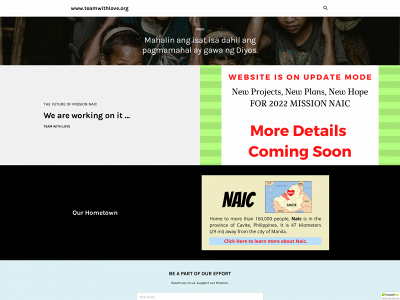 www.teamwithlove.org snapshot