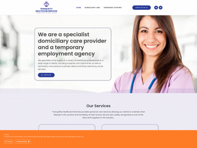 tranqhealthcare.co.uk snapshot
