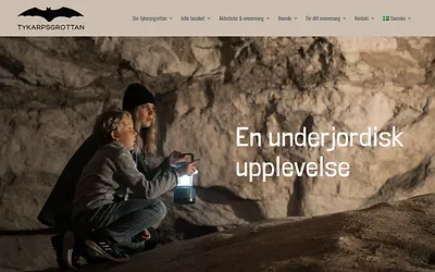 tykarpsgrottan.se snapshot