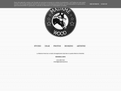 madamewood.ca snapshot