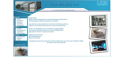 ringeling.nl snapshot