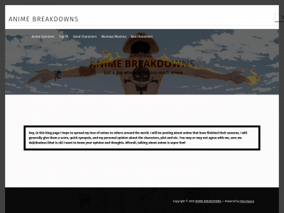 animebreakdowns.com snapshot