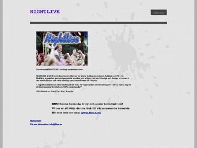 nightlive.se snapshot
