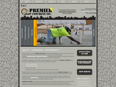 premierconcrete.biz snapshot