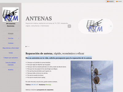 antenasreus.es snapshot
