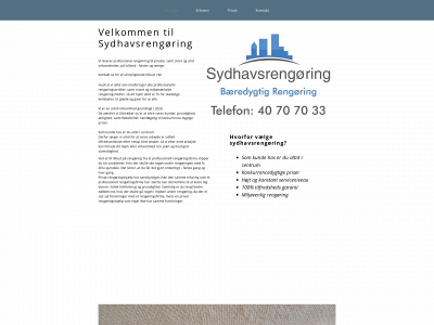 sydhavsren.dk snapshot