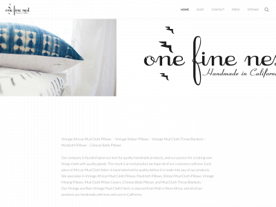 onefinenest.com snapshot
