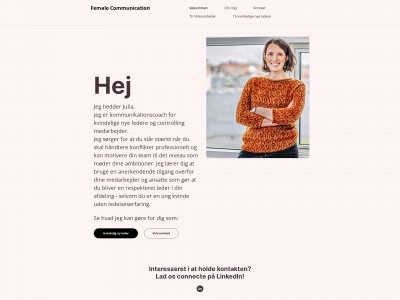 femalecommunication.dk snapshot