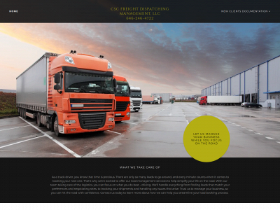 www.cscfreightdispatchingmanagement.com snapshot