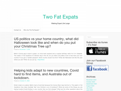 twofatexpats.com snapshot