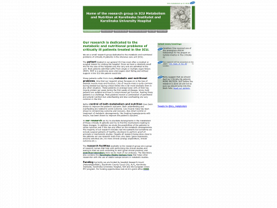icu-metabolism.se snapshot