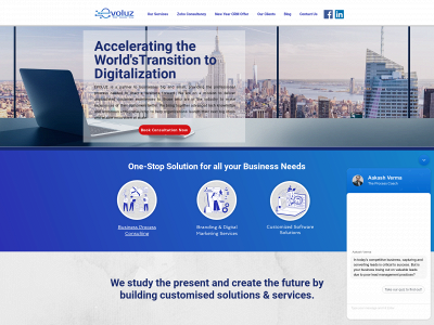 evoluz.tech snapshot