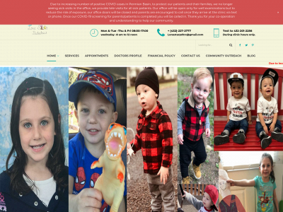 lonestarpediatrics.net snapshot
