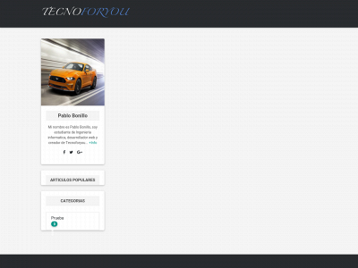 tecnoforyou.com snapshot