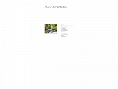 allah-water.com snapshot