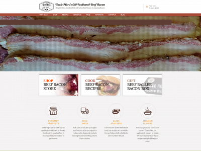 unclemarvsbeefbacon.com snapshot