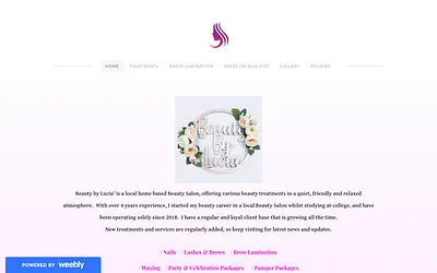luciabeauty.weebly.com snapshot