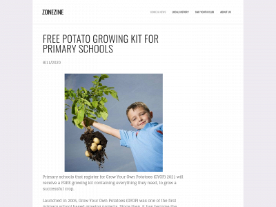 www.zonezine.co.uk snapshot