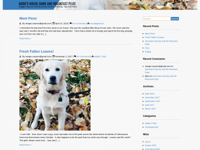 addieshouse-barkandbreakfastplus.com snapshot