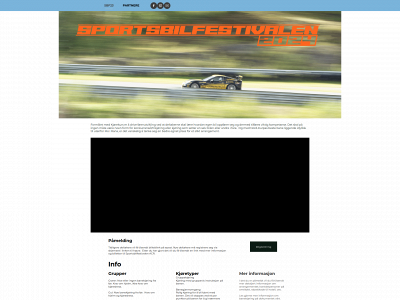 sportsbilfestivalen.no snapshot