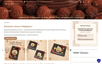sokoladomeistrai.lt snapshot