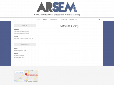 arsemcorp.com snapshot