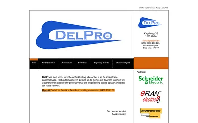 delpro.be snapshot