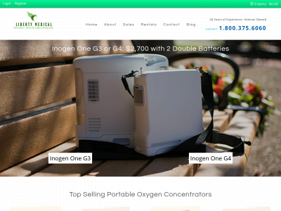 traveloxygen.com snapshot