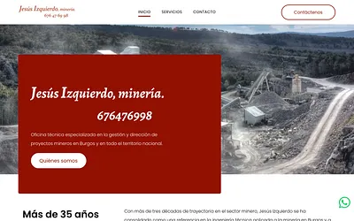 jesusizquierdomineria.com snapshot