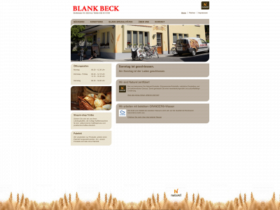 blankbeck.ch snapshot