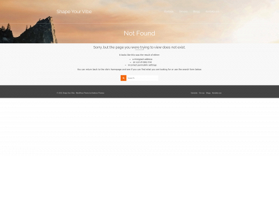 shapeyourvibe.se snapshot