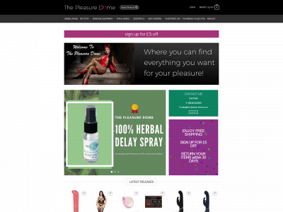 the-pleasure-dome.co.uk snapshot