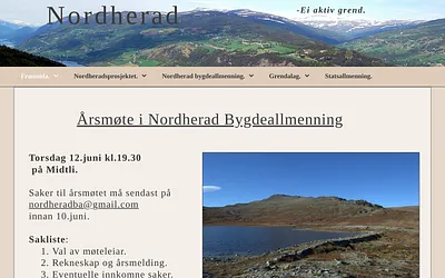 nordherad.no snapshot