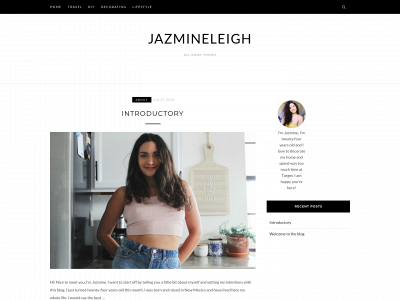 jazmineleigh.com snapshot