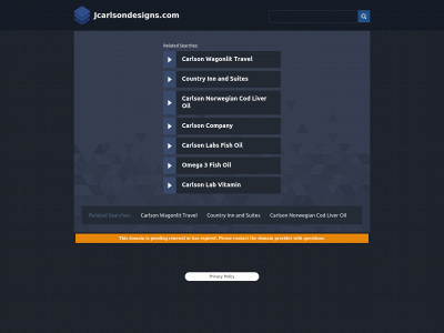jcarlsondesigns.com snapshot