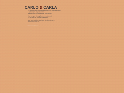 carlo-carla.dk snapshot