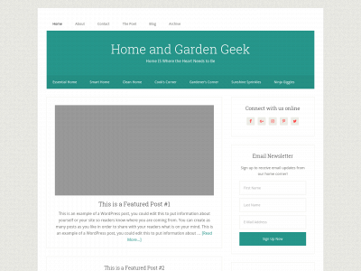 homeandgardengeek.com snapshot