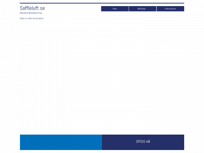saffleluft.se snapshot