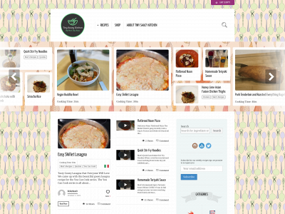 tinysaucykitchen.com snapshot