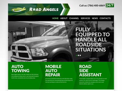 roadangelsservices.com snapshot